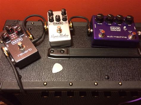 Update On My All Mxr Board Rguitarpedals