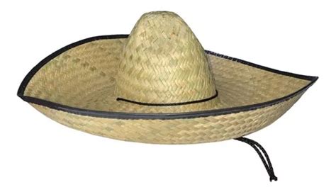 Sombrero Charro Paja Palma Adulto Mexico Fiesta Economico MercadoLibre