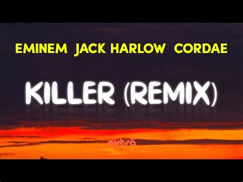 Eminem Killer Lyrics Ft Jack Harlow Cordae Youtube