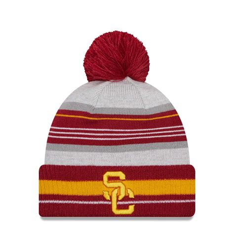 Usc Trojans New Era Grayed Knit Beanie