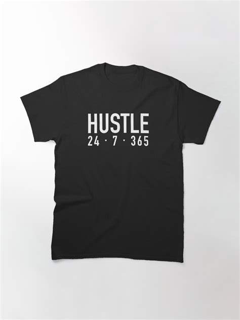 Hustle T Shirt By Gettinitnow Redbubble