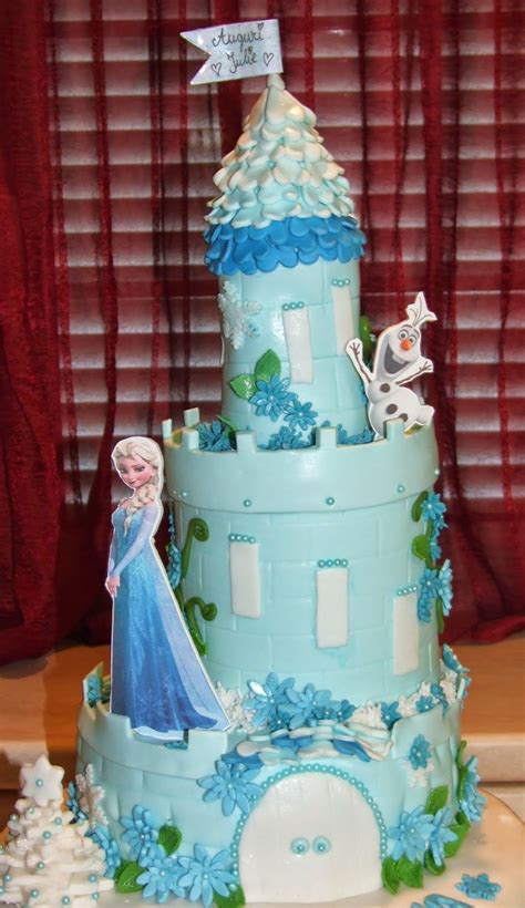 I Miei Hobby Frozen Castle Cake Torta Castello Frozen Torta