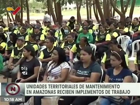 17 Unidades Territoriales En Amazonas Reciben Implementos De Trabajo