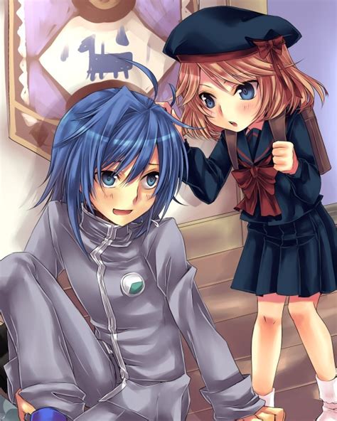 Sendou Aichi And Sendou Emi Cardfight Vanguard Drawn By Naridon