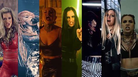 Top 30 Female Fronted Metal Songs Of April 2022 Youtube