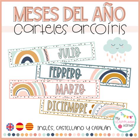 Carteles MESES del año Kumubox