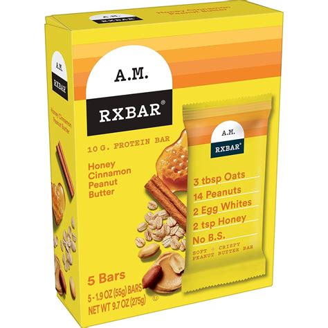 Rxbar Am Protein Bars Gluten Free Snacks Breakfast