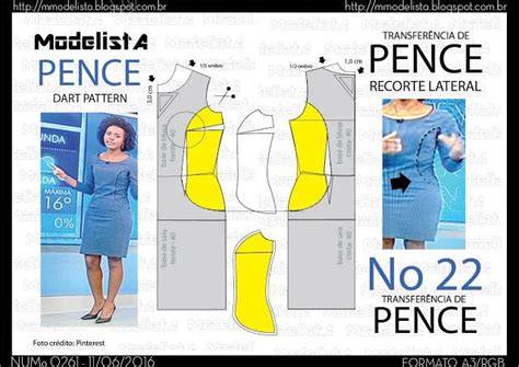 A3 Numo 0261 T De Pences 22 Blouse Pattern Sewing Easy Sewing Patterns