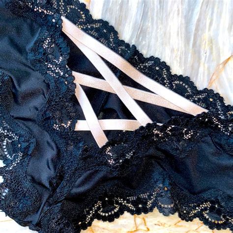 Vs Satin Lace Vs Very Sexy Cheeky Bikini Panty Gem