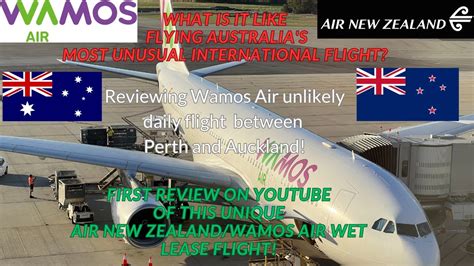 Reviewing Australia S Most UNLIKELY Int L Flight WAMOS AIR Perth To