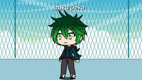 My gacha life Izuku Midoriya character from mha 💢SPOILER WARNING💢 ...