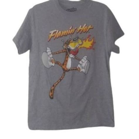 Mad Engine Shirts Mad Engine Cheetos Chester Cheetah Flamin Hot Graphic Tee Poshmark