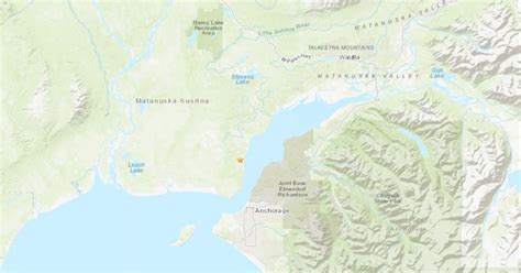 Earthquake Strikes Just North Of Anchorage In Alaska Rocks Buildings Ntd