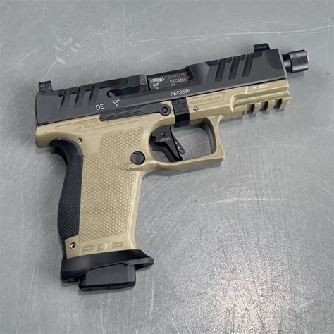 Walther Pdp Pro Sd Compact Fde 9mm Copper Custom Armament