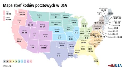 Kody Pocztowe W Usa Jak Działa System Zip I Mapa Kodów
