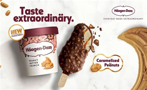 Go Nuts With Häagen Dazs New Peanut Butter Crunch Ice Cream Flavour