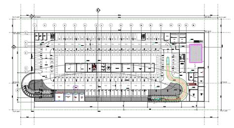 basement parking plan drawing  car parking space basement