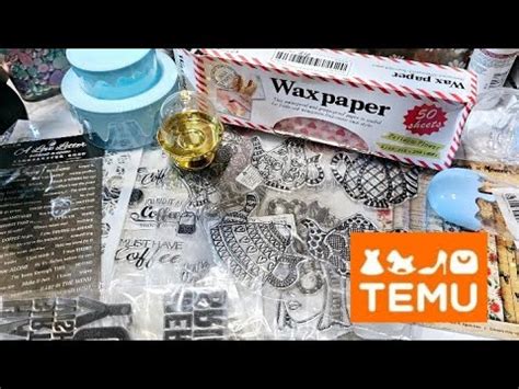 Temu Craft Haul Affordable Craft Supplies Youtube