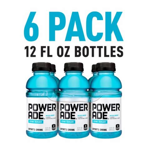 Powerade Zero Sugar Mixed Berry No Sugar Added Electrolyte And Vitamin