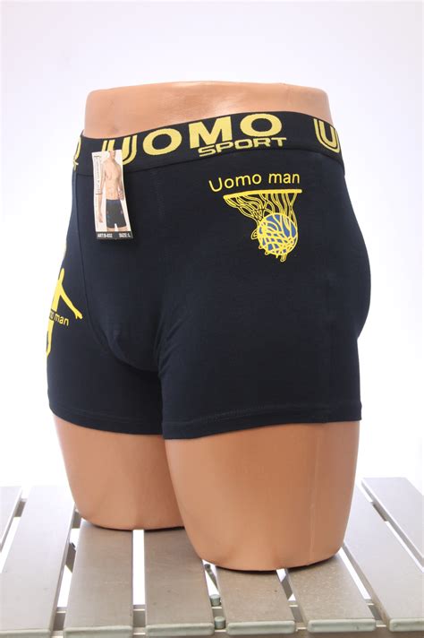Трусы мужские боксеры повседневные спортивные UOMO СИНИЙ 3XL (ID ...