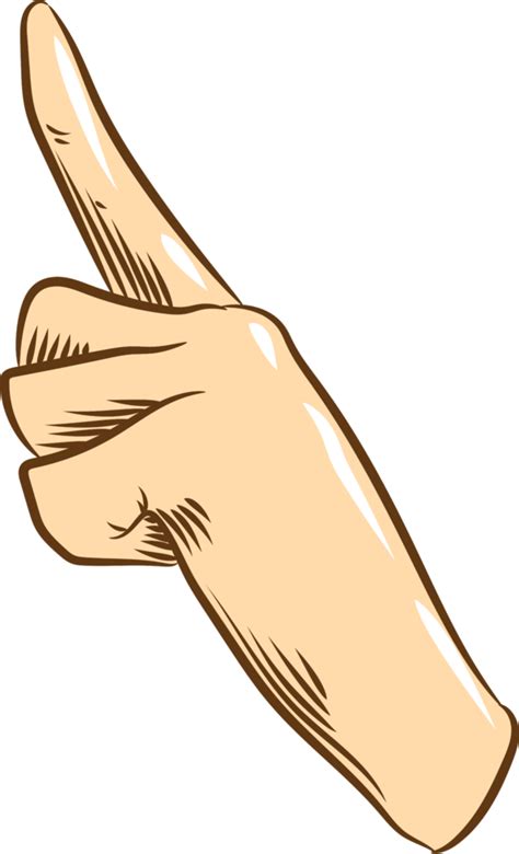 Finger Pointing Png Graphic Clipart Design 19807002 Png