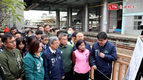 陳建仁台中會勘鐵路雙軌化 藍營來「踢館」 自由電子報影音頻道