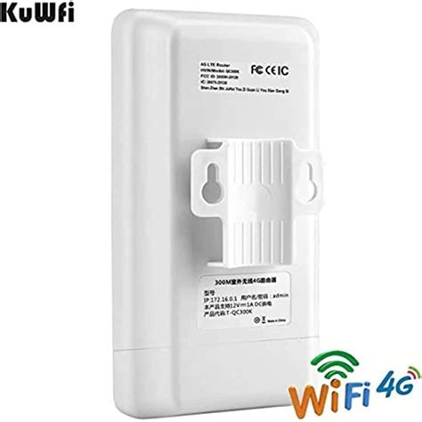 Kuwfi Enrutador Wifi Para Exteriores G Lte Cpe Con Ranur Cuotas