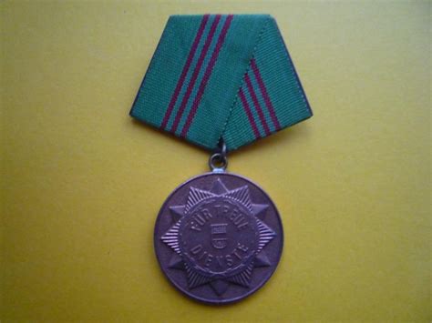 Медаль Полиция ГДР.