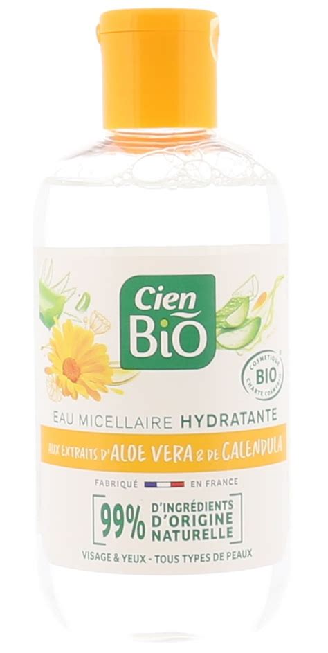 Eau Micellaire Hydratante Aloe Vera Calendula Cien Bio Lidl