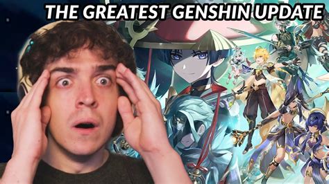 The Greatest Genshin Update Genshin Impact Livestream Full Live