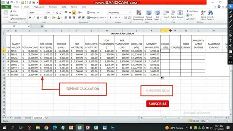 የተለያዩ ወጪዎችን ኤክሴል ላይ መስራት How To Calculate Expenses On Ms Excel