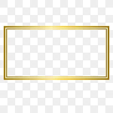 Gold Rectangle Clipart Images | Free Download | PNG Transparent ...