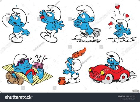 The Smurfs Svg Bundle Digital Download, 57% OFF