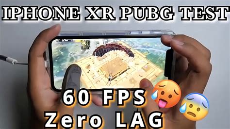 IPHONE XR PUBG TEST AMAZING PERFORMANCE ZERO LAG ISSUE 60 FPS