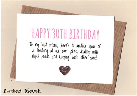 How To Craft Heartfelt 30th Birthday Card Messages A Guide To