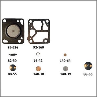 Serie Membrane Carburatore Walbro D Mdc