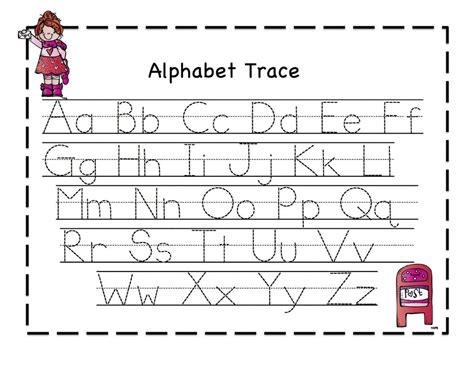 Preschool Tracing Letters And Numbers - TracingLettersWorksheets.com