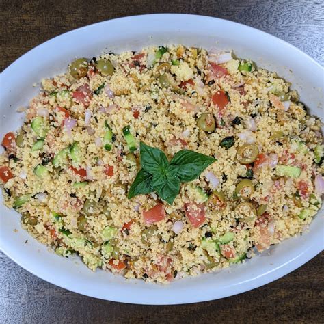 Homemade Couscous Salad Recipe — Chhaya's Food