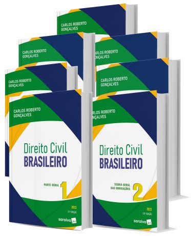 Direito Civil Brasileiro 7 Volumes Carlos Roberto Gonçalves