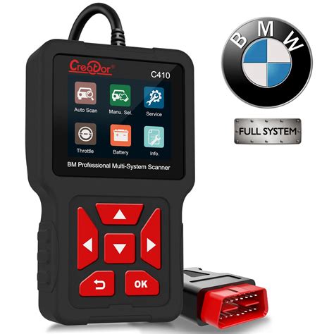 Buy Creator C410 OBD2 Scanner For BMW Mini EPB ABS SRS DPF Oil Reset