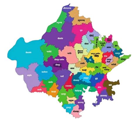 Blank Map Pdf - Rajasthan New Map