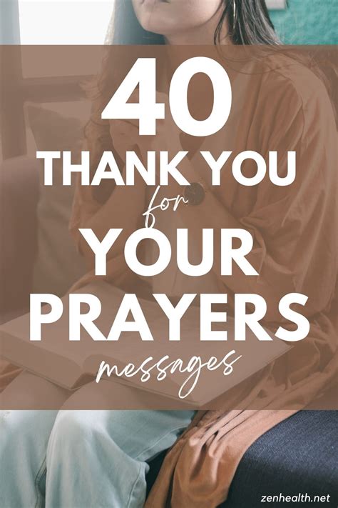 40 Thank You for Your Prayers Messages to Appreciate the Support ...