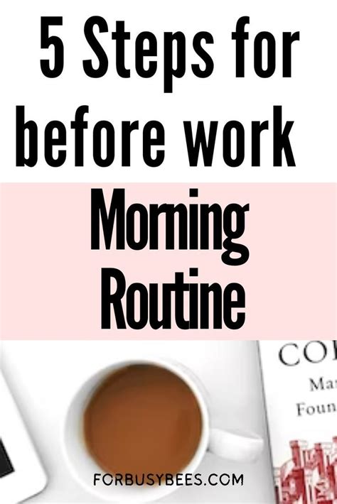 The Best Productive Morning Routine For Success Artofit