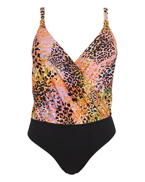 Magisculpt Twist Front Blouson Swimsuit Oxendales