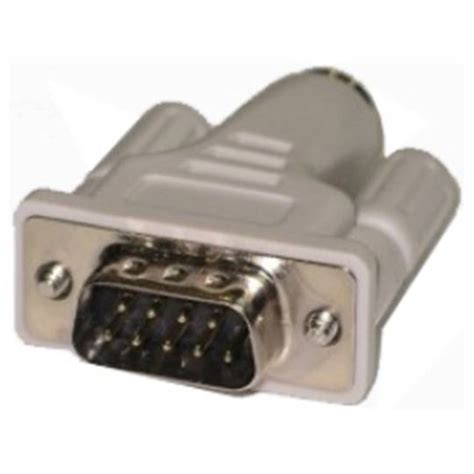 Serial Connector Adapter Db Male To Ps Minidin Pin Female Cablematic