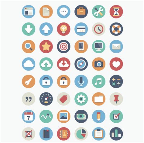 Beautiful Flat Icons Icons Fribly