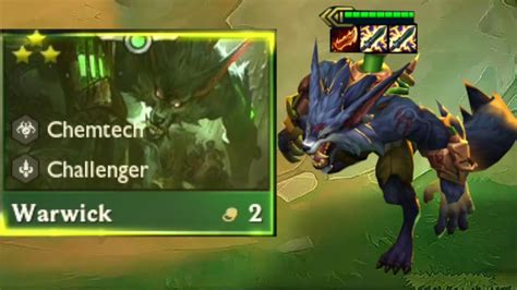 Warwick Star Teamfight Tactics Tft Set Youtube