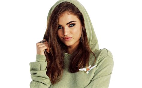 Robin Holzken Women Model Brunette Green Eyes Long Hair Dutch Simple