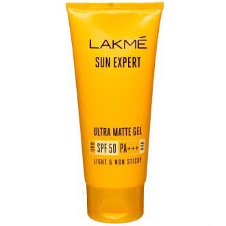 Buy Lakme Sun Expert Spf Pa Ultra Matte Gel Ml Online At Best