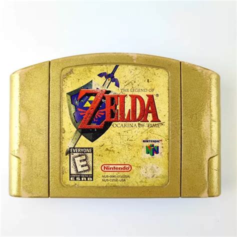 Zelda Ocarina Of Time Collectors Edition Gold Nintendo 64 Mercadolivre